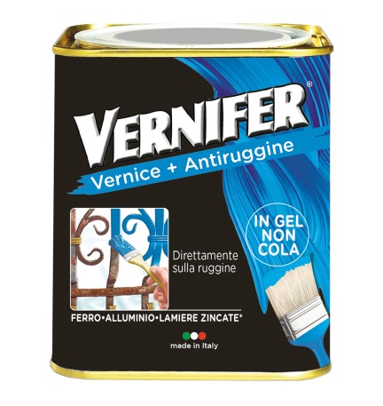 VERNICE ANTIRUGGINE 'VERNIFER' Lt. 0,75 - antracite (4908)