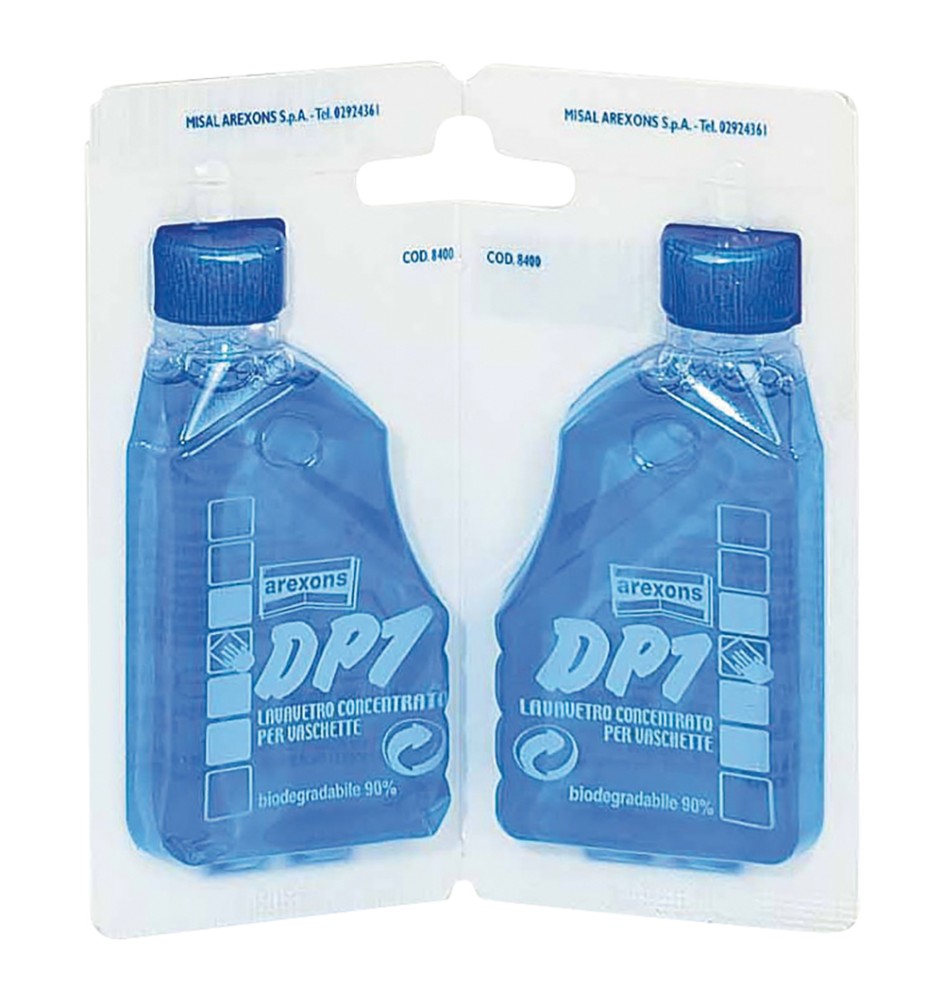 DETERGENTE LIQUIDO PER VASCHETTE DP1 Twin ml 100 (2 x 50 ml)