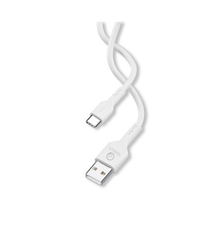 CAVO USB FLESSIBILE TYPE C 3,0 M BIANCO