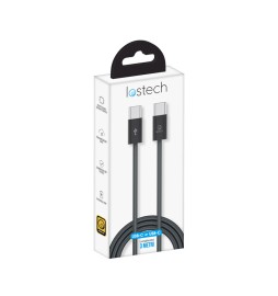CAVO USB C / USB C 3,0 M 60W NERO