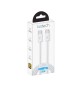 CAVO USB C / USB C 3,0 M 60W BIANCO
