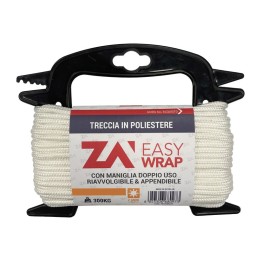 FUNE POLIESTERE 6 MM CF 20 M BIANCO