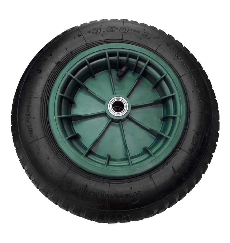 RUOTA PNEUMATICA PER CARRIOLA 'WILBY' mm. 350 x 80