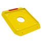 BASETTA INCAVO QUADRO CON CATARIFRANGENTE cm 22,8 x 18 x h.1,9 (esterno)