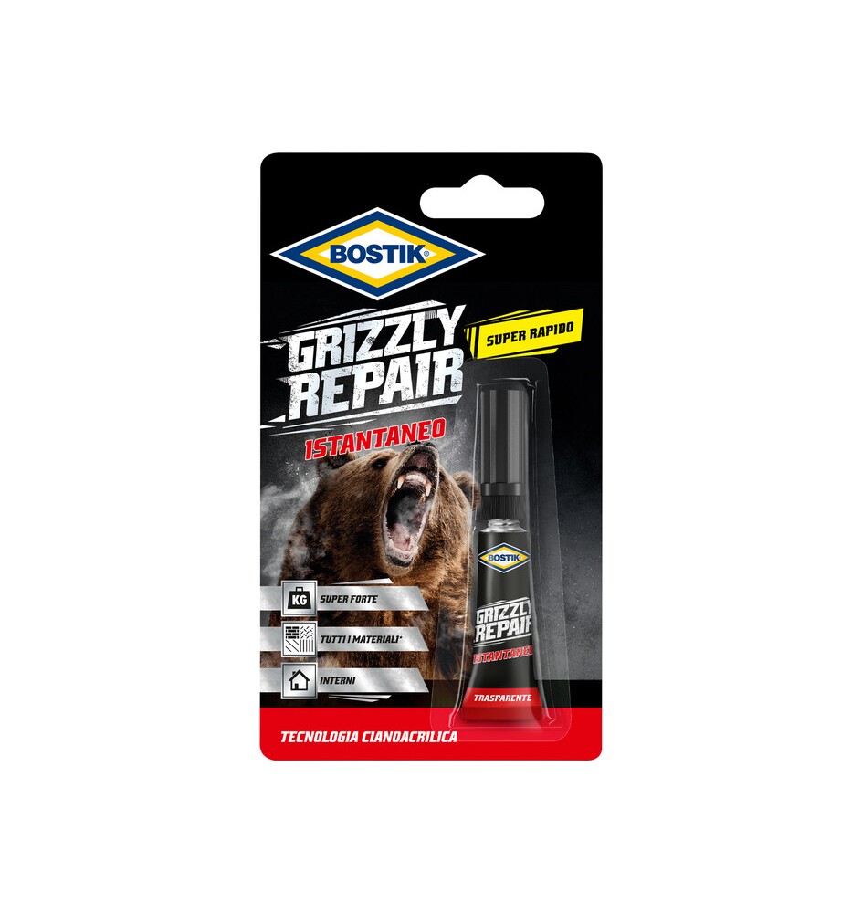 BOSTIK GRIZZLY REPAIR ISTANTANEO 3 G BLISTER