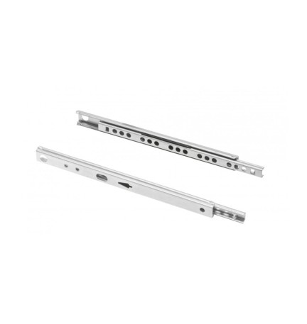 GUIDA P/CASSETTI ACCIAIO 17 MM 25 CM PORT 10 KG