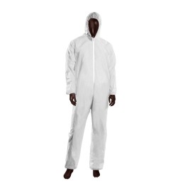 TUTA DI PROTEZIONE IN PLP '40 GRAMMI' XXL - bianca