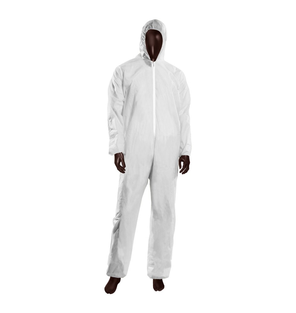 TUTA DI PROTEZIONE IN PLP '40 GRAMMI' XXL - bianca