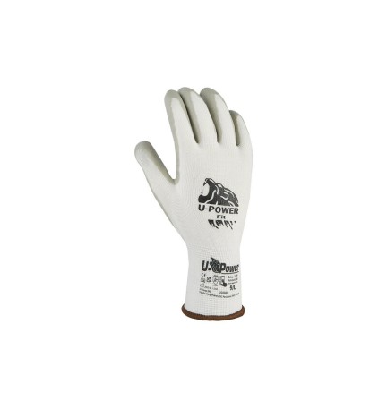 U-POWER GUANTI FIT BIANCO GRIGIO TAGLIA 8