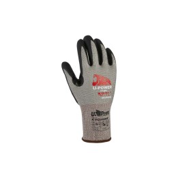 U-POWER GUANTI HIGH GRIGIO NERO TAGLIA 8