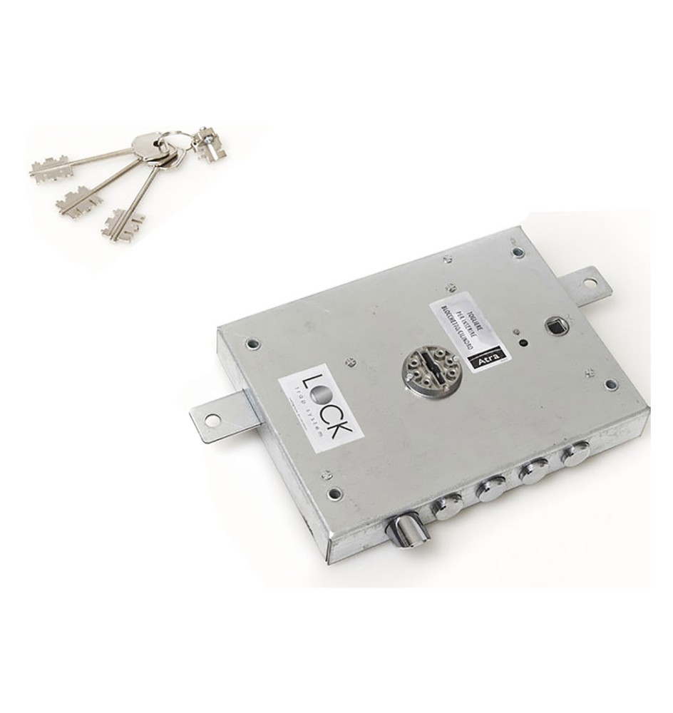 SERRATURA A DOPPIA MAPPA DA APPLICARE ART. 711 Sx E 70