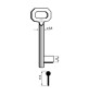 SILCA 5012 CHIAVE PATENT PASSEPARTOUT LUNGA BRONZATA