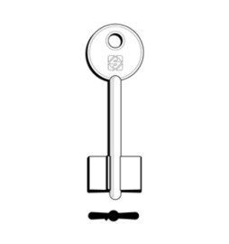 SILCA 5AU5 CHIAVE DOPPIA MAPPA OTTONE