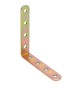 ANGOLARI DI RINFORZO 90° PESANTI ART.768 mm 150 x 150 - 12 fori