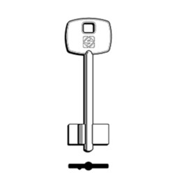 SILCA 5DS1 CHIAVE DOPPIA MAPPA OTTONE