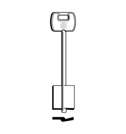 SILCA 5IE3 CHIAVE DOPPIA MAPPA OTTONE