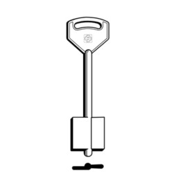 SILCA 5MO2 CHIAVE DOPPIA MAPPA OTTONE