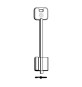 SILCA 5R9 CHIAVE DOPPIA MAPPA OTTONE