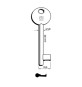 SILCA 6P1D CHIAVE PATENT PARI NICHELATA