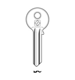 SILCA AA6R CHIAVE PROFILO OTTONE