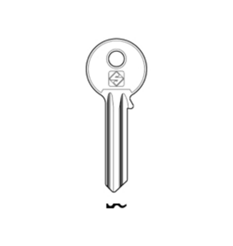 SILCA AA6R CHIAVE PROFILO OTTONE