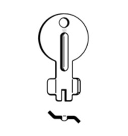 SILCA AFI1 CHIAVE PROFILO P/ASCENSORE FERRO