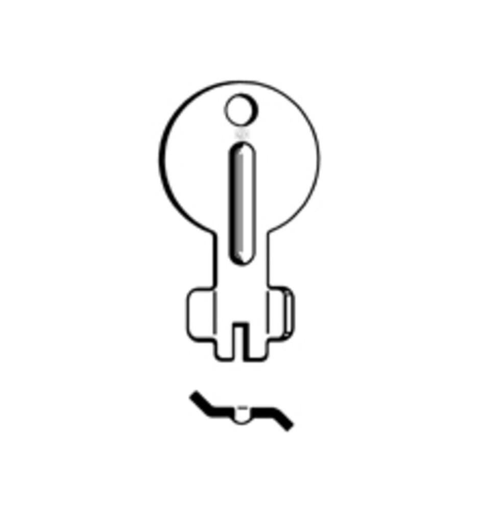 SILCA AFI1 CHIAVE PROFILO P/ASCENSORE FERRO