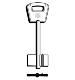 SILCA BEC CHIAVE DOPPIA MAPPA OTTONE