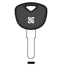 SILCA BW9TE CHIAVE TRANSPONDER VUOTA OTTONE