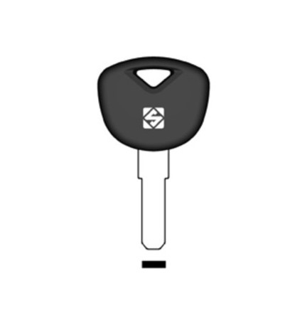 SILCA BW9TE CHIAVE TRANSPONDER VUOTA OTTONE