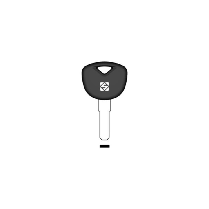 SILCA BW9TE CHIAVE TRANSPONDER VUOTA OTTONE