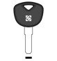 SILCA BW9TE CHIAVE TRANSPONDER VUOTA OTTONE