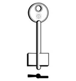 SILCA C CHIAVE DOPPIA MAPPA OTTONE