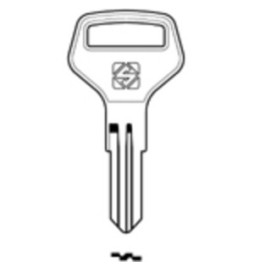 SILCA CAX2R CHIAVE PROFILO OTTONE