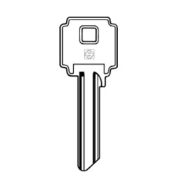 SILCA CIL5 CHIAVE PROFILO OTTONE
