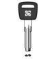 SILCA CS157AP CHIAVE PUNZONATA OTTONE