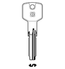 SILCA CS176 CHIAVE PUNZONATA OTTONE