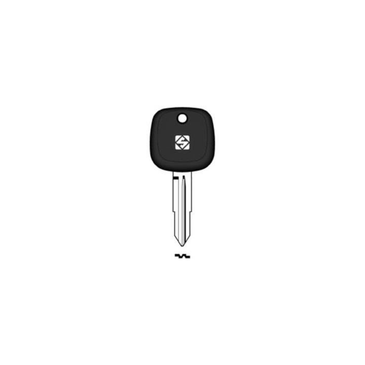 SILCA DH5RTE CHIAVE TRANSPONDER VUOTA OTTONE