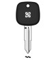 SILCA DH5RTE CHIAVE TRANSPONDER VUOTA OTTONE
