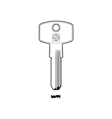 SILCA EC5 CHIAVE PUNZONATA OTTONE