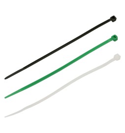 FASCETTA A STRAPPO PER CABLAGGIO mm 3,6 x 140 - verde