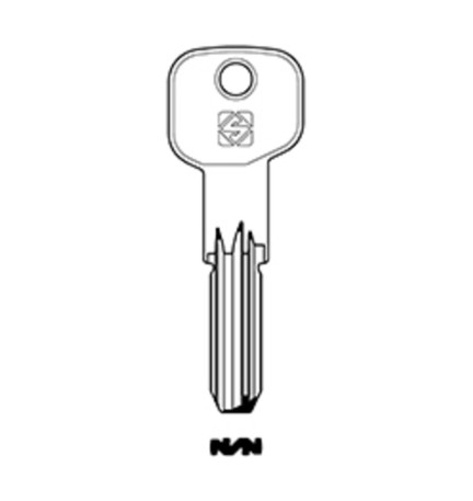 SILCA FF28 CHIAVE PUNZONATA OTTONE