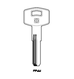 SILCA FI4R CHIAVE PUNZONATA OTTONE