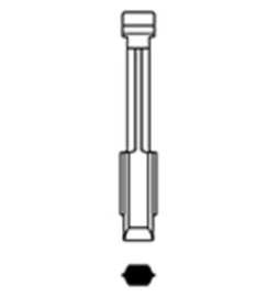 SILCA FO21CH CHIAVE INSERTO P/RADIOC IRFH (FORD)