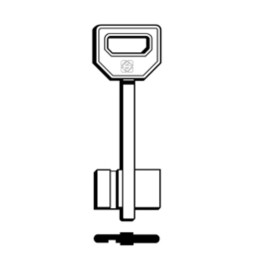 SILCA FQN CHIAVE DOPPIA MAPPA OTTONE