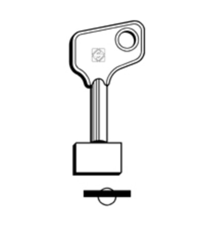 SILCA GP CHIAVE POMPA OTTONE