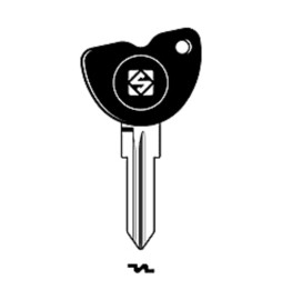 SILCA GT15RDP CHIAVE AUTO TESTA PLASTICA ACCIAIO BLU