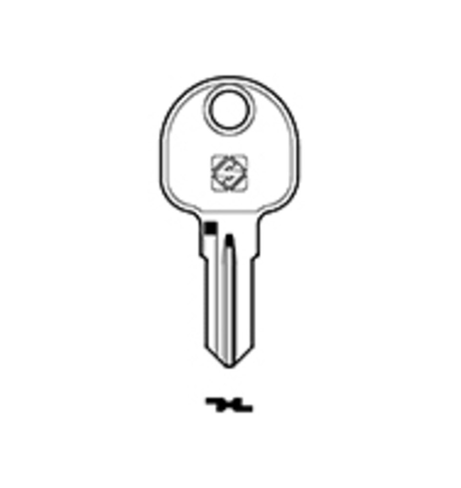 SILCA HF74R CHIAVE PROFILO ACCIAIO