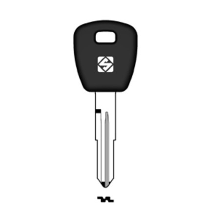 SILCA HON58RTE CHIAVE TRANSPONDER VUOTA OTTONE