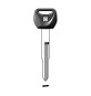 SILCA HON81FP CHIAVE AUTO TESTA PLASTICA ACCIAIO